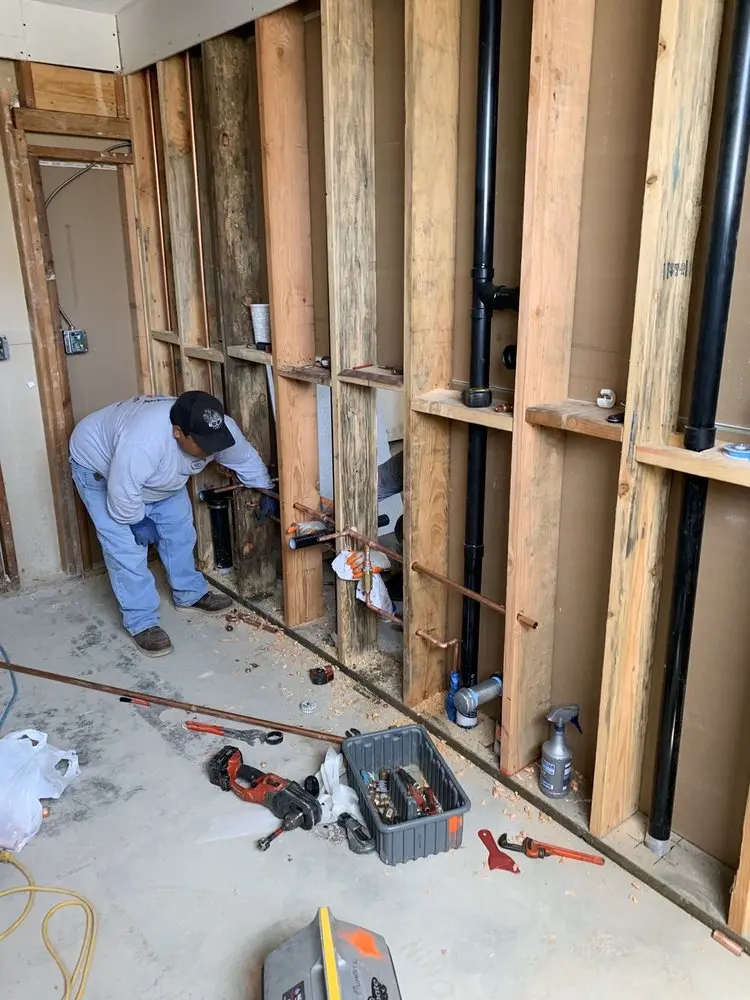 Commercial rough-in plumbing for Trenchless Sewer Repair in Roselawn
